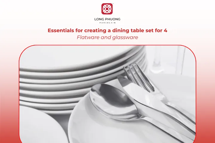 Set each place with cutlery and glasses arranged neatly