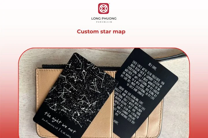 A custom star map turns your love story into an unforgettable constellation.