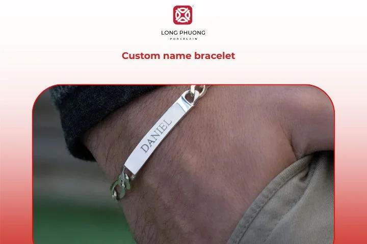 A personalized bracelet for him reflects thoughtful attention and style.