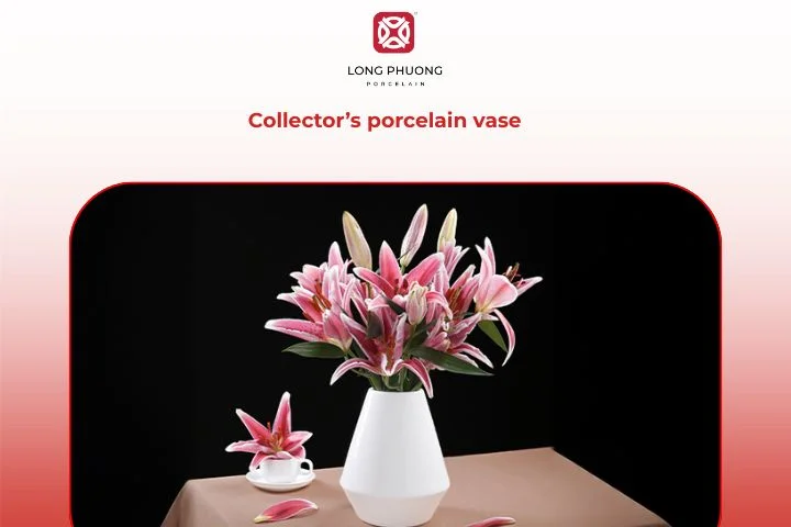 A collector’s porcelain vase makes a refined and artistic gift for men with taste.
