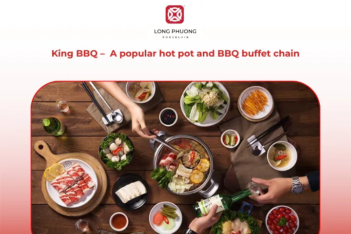 King BBQ serves a vibrant mix of hot pots and BBQ