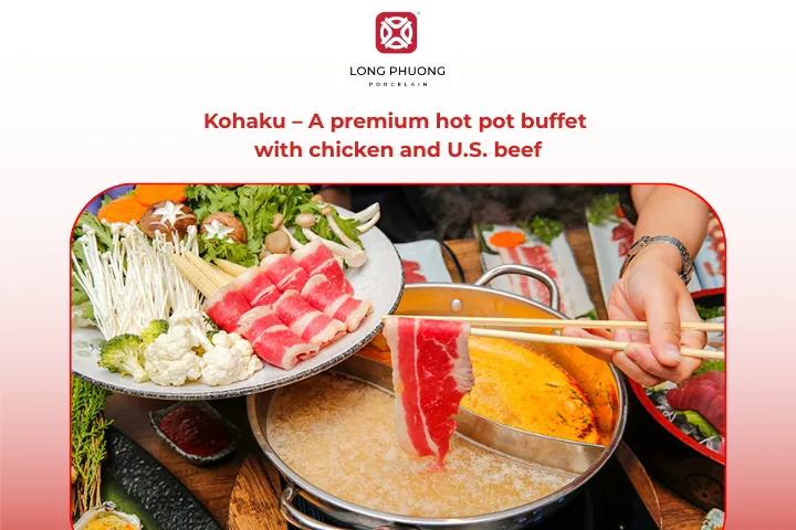 Kohaku Hotpot Buffet’s menu boasts nearly 200 different options