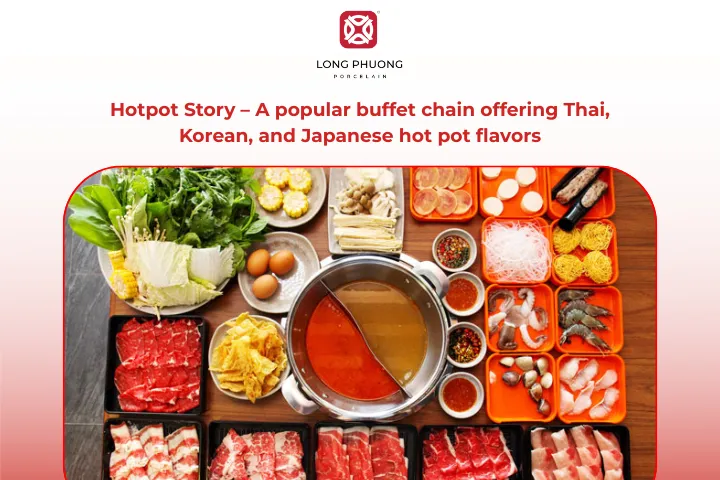 A diverse hot pot and BBQ menu at Hotpot Story
