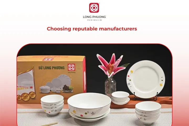 A trusted porcelain brand gives you confidence in the quality of the piece
