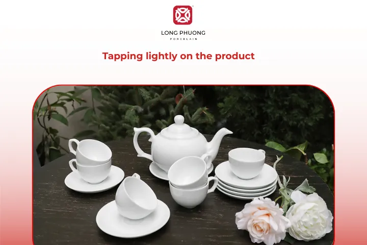 High-quality porcelain should produce a clear, crisp sound when tapped lightly