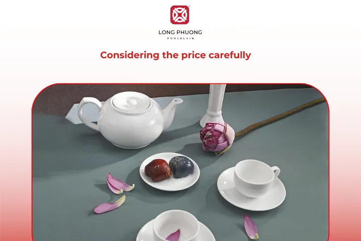 Low-quality porcelain often contains impurities, making it unsafe for consumers