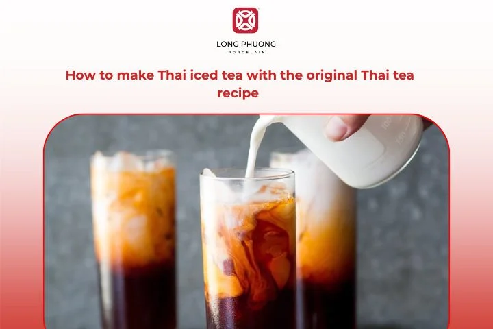 How to make Thai iced tea easy at home