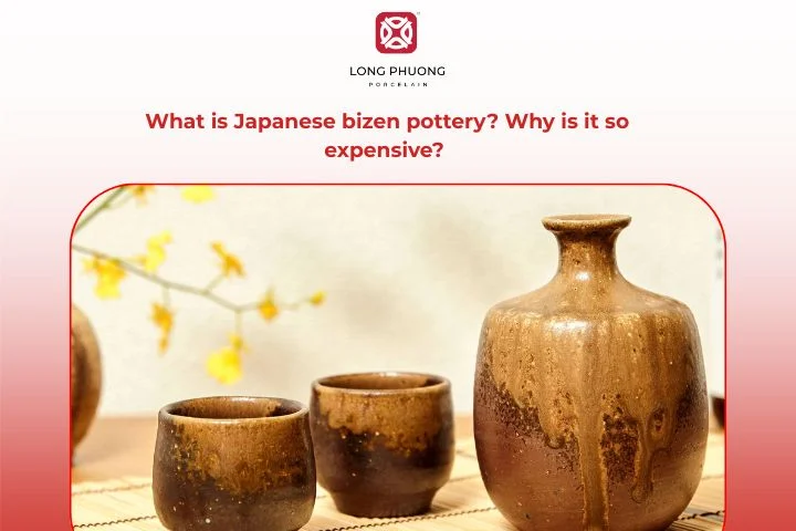 Japanese Bizen pottery showcasing rustic unglazed ceramic art