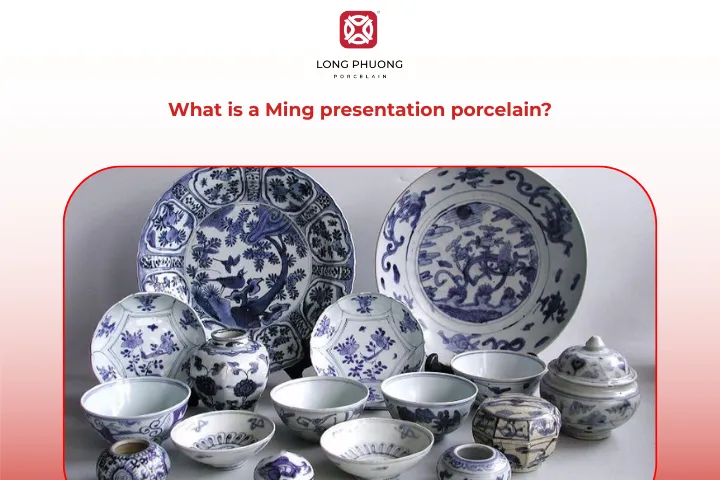 Ming presentation porcelain was given as diplomatic gifts during the Ming Dynasty