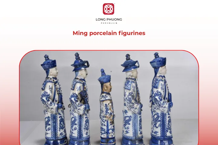 Ming porcelain figurines
