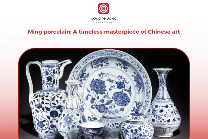 Ming porcelain is a masterpiece of Chinese art