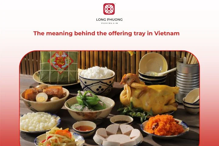The offering tray in Vietnam represents a heartfelt connection between generations and cultural respect.