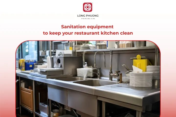 Sanitation equipment keeps kitchens spotless, prevents contamination, and maintains a healthy work environment