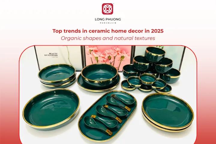 In 2025, ceramic trends highlight the charm of imperfection