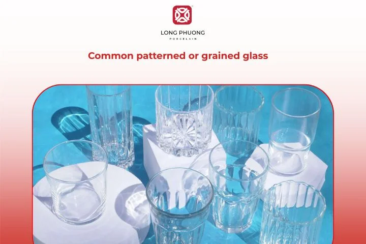 Patterned glass brings artistry and texture to the coffee-drinking experience