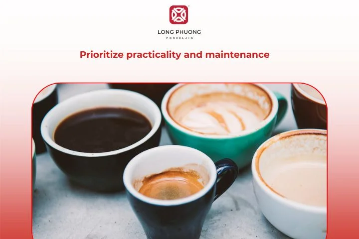 Easy-to-clean cups help maintain both hygiene and beauty over time