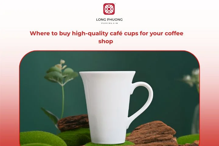 Long Phuong Porcelain represents the harmony of craftsmanship and café elegance