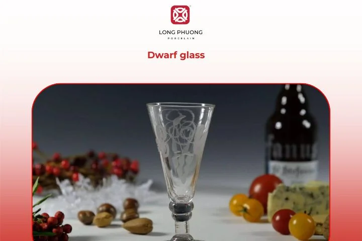 The compact design of dwarf glass celebrates the richness of espresso flavor