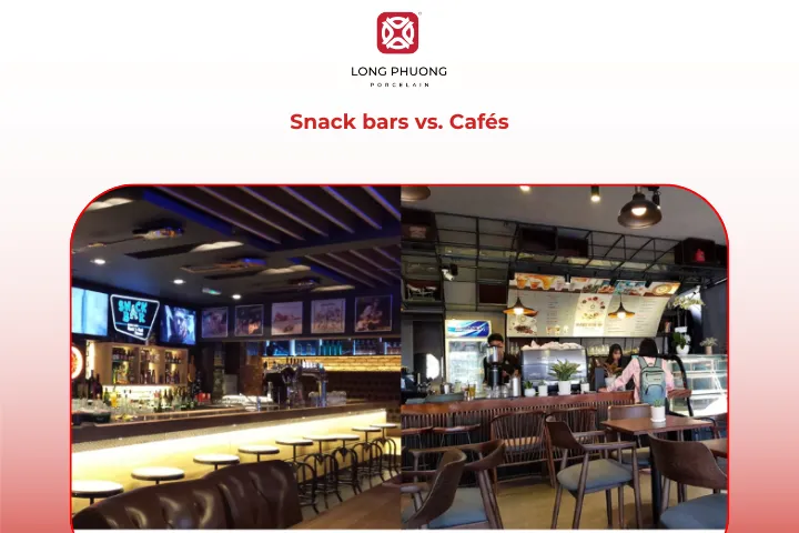 How snack bars differ from cafés