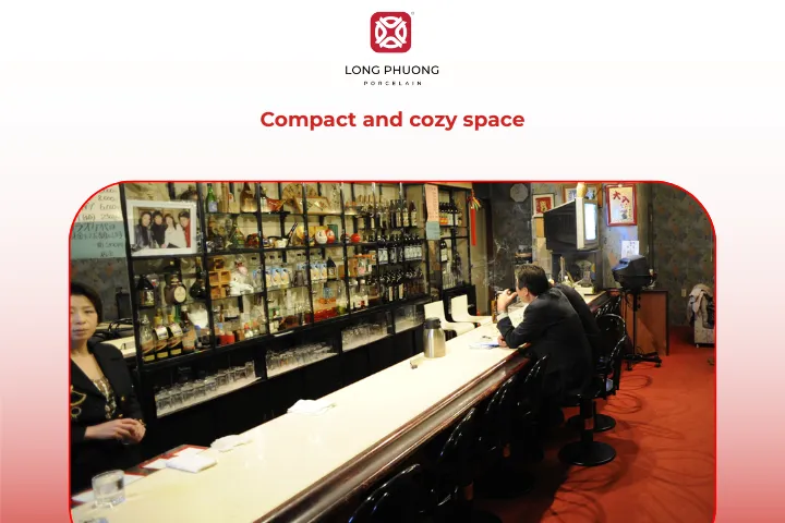 Snack bars are small, cozy, and create a friendly neighborhood vibe