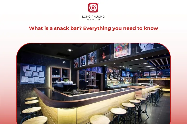 Snack bars are convenient spots for quick meals and light drinks