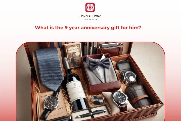 Traditional and modern 9th anniversary gifts for him