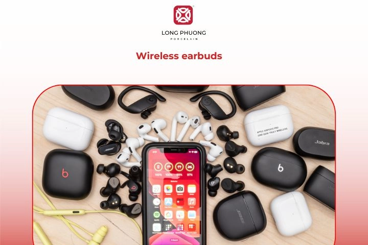 Wireless earbuds for music and podcast lovers as anniversary gift