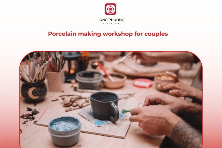 Porcelain making workshop as unique anniversary experience