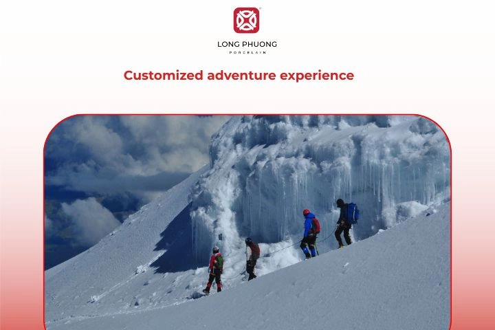 Personalized adventure experience like hiking or zip-lining for him