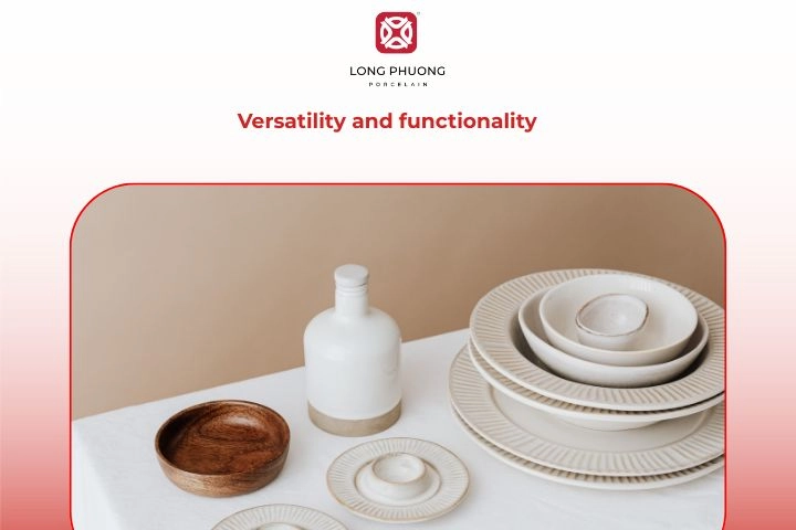 Versatility and functionality of the ceramic dinner set