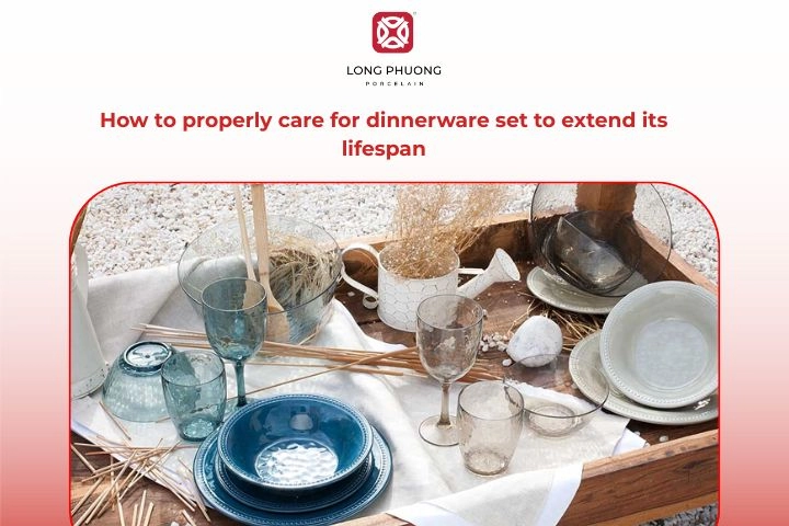 Ceramic plates stored carefully