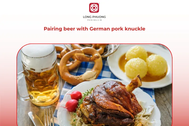 Explore the best beers to enjoy with German pork knuckle