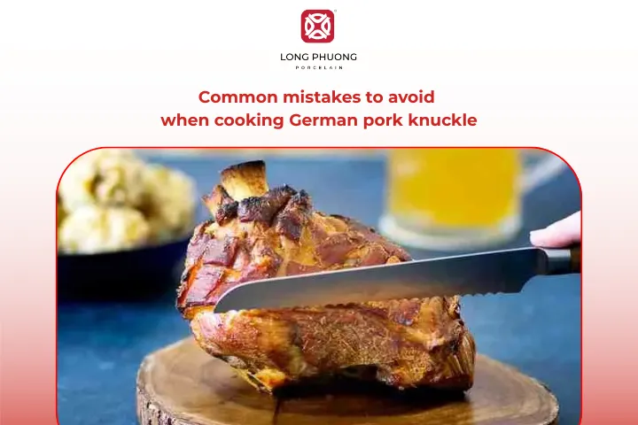 A few small mistakes can easily ruin the signature crispy skin and tender meat of German pork knuckle