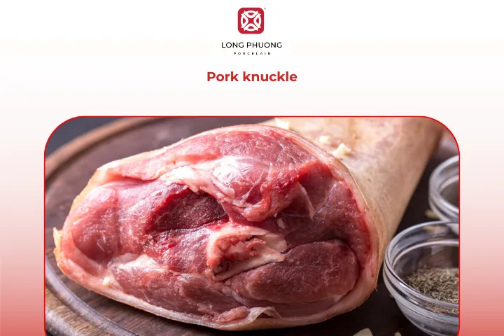 Pork knuckles are common in Asian cooking