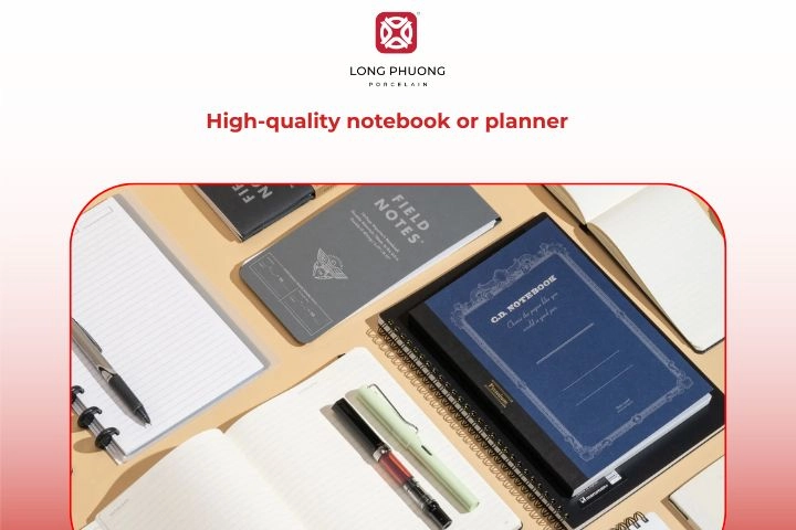 High-quality notebook or planner as a graduation gift for him