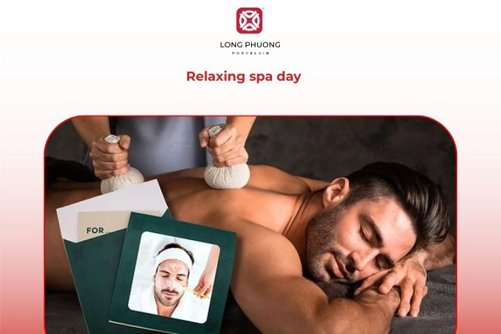 Spa relaxation day graduation gift for him