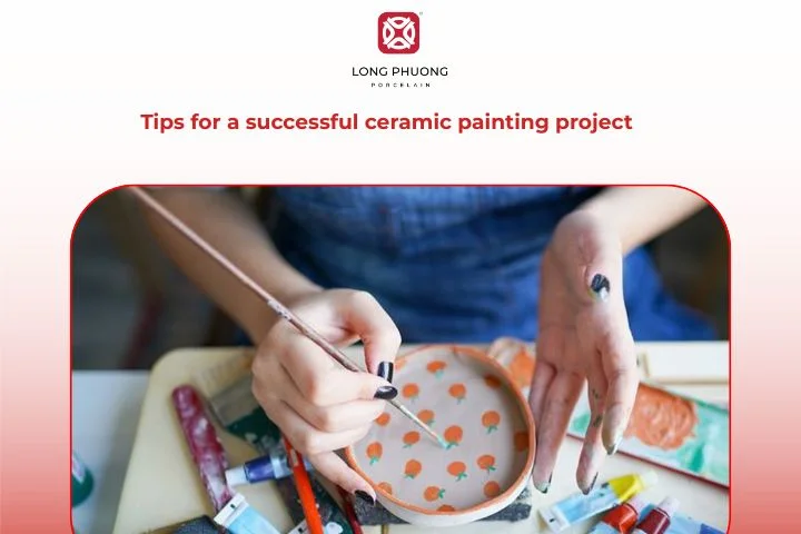 Helpful tips for a successful ceramic painting experience