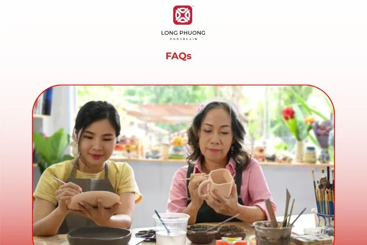Frequently asked questions about painting ceramics