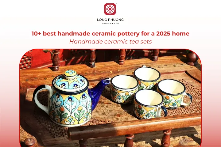 Handmade ceramic tea sets bring ritual and refinement to teatime