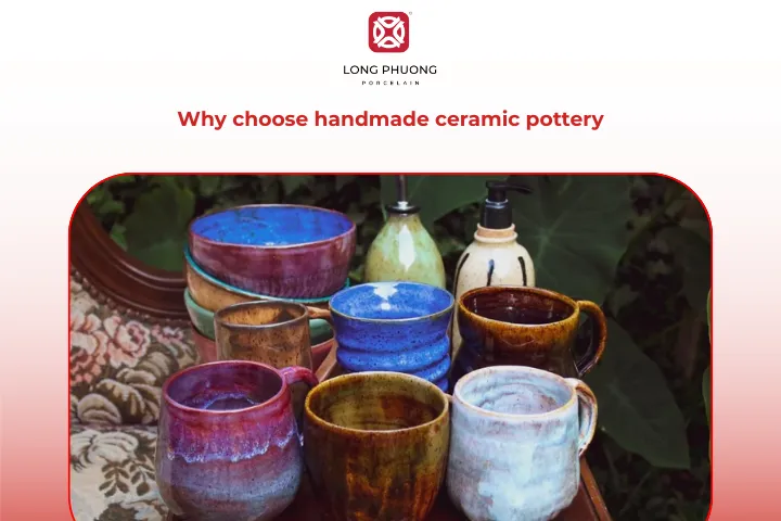 The reasons behind handmade ceramic pottery growing popularity