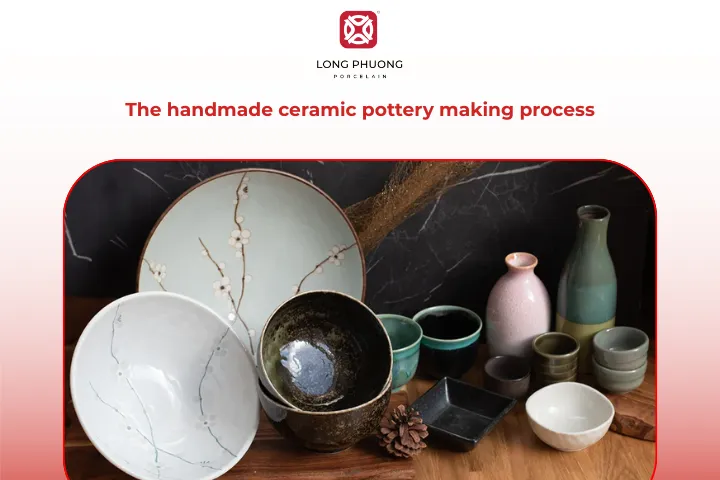 Making handmade ceramic pottery requires patience, skill, and attention to detail