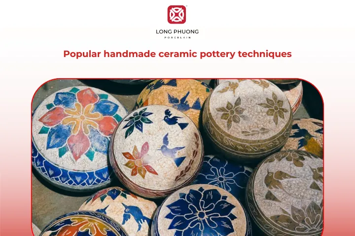 These handmade ceramic pottery techniques showcase the skill and creativity of artisans