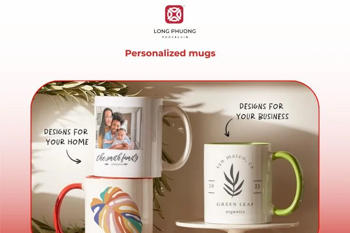 Personalized mugs — heartfelt and unique housewarming gifts for new homeowners.
