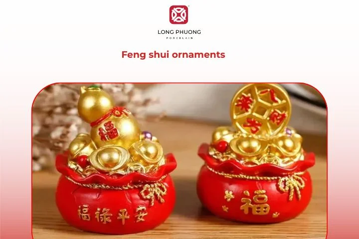 Feng shui ornaments — house inauguration gifts promoting balance and positive energy.