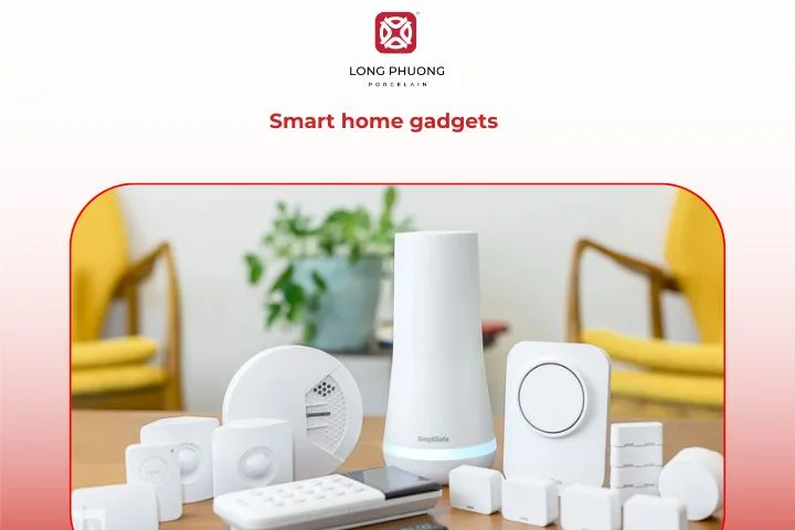 Smart home gadgets — modern and cool housewarming gifts for tech lovers.