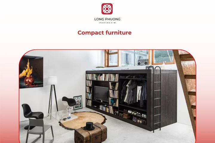 Compact furniture — practical and great house warming gifts for small apartments.