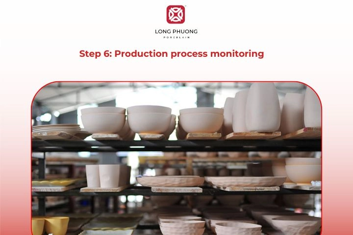 Monitoring the porcelain production process in Vietnam factories