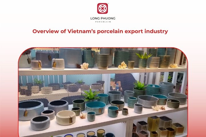 Vietnam porcelain export industry and production strengths