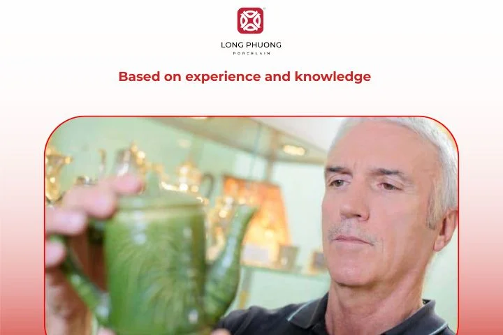 Experienced collectors rely on knowledge and observation to identify authentic pottery.