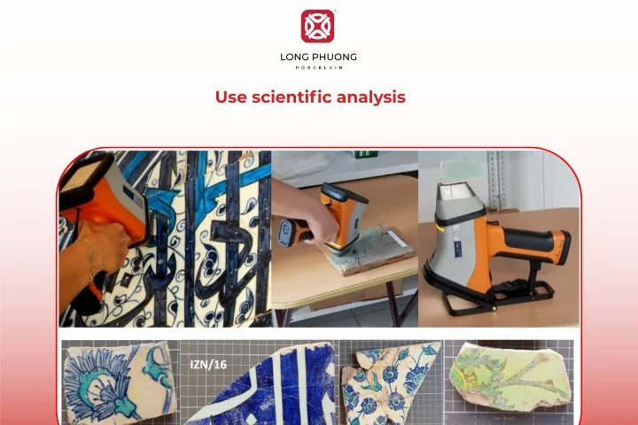 Scientific testing helps confirm the age and authenticity of pottery artifacts.